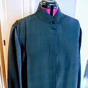Nexx Woman Black Rayon & Silk Jacket